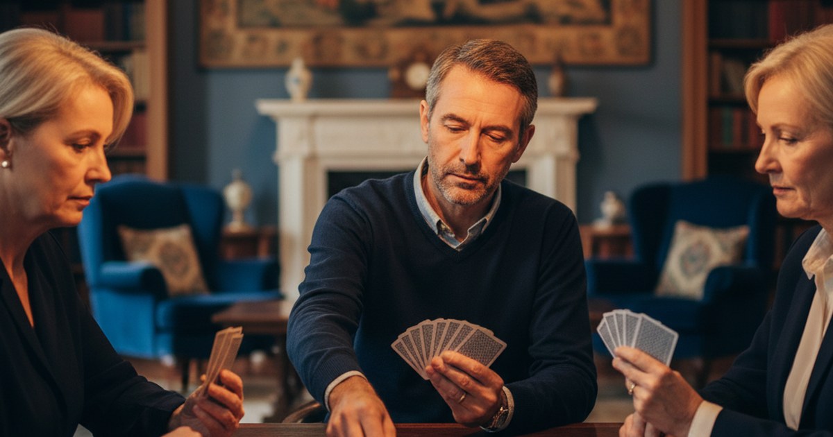 People playing contract bridge: Count Defensive Winners