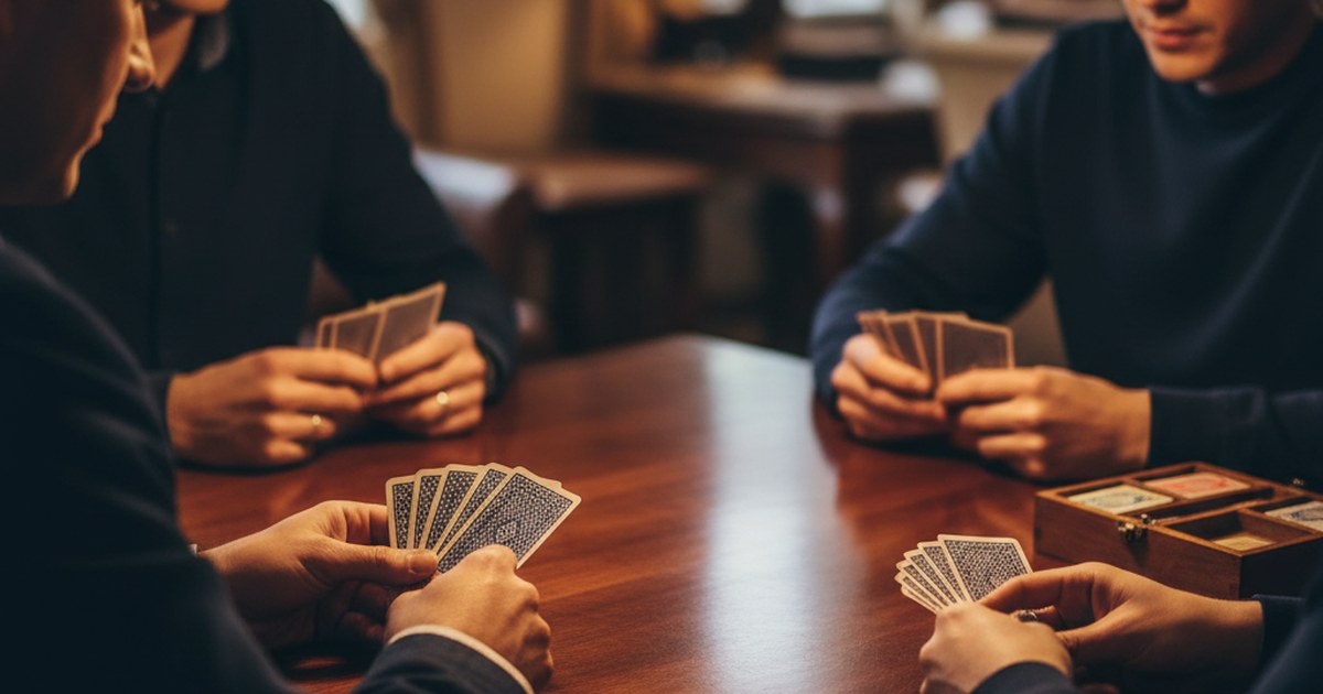 People playing contract bridge: How to Count Points