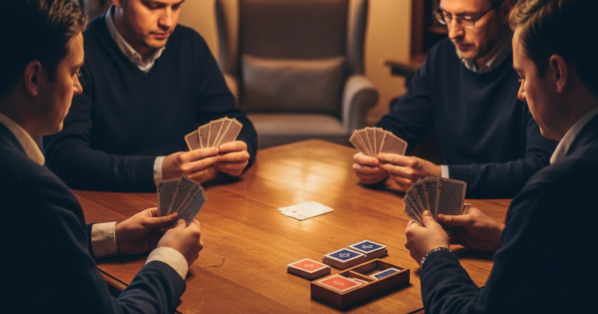 People playing contract bridge: Advancing a Takeout Double