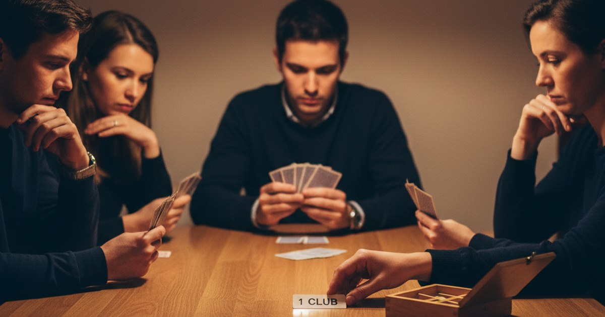People playing contract bridge: Opening Bids