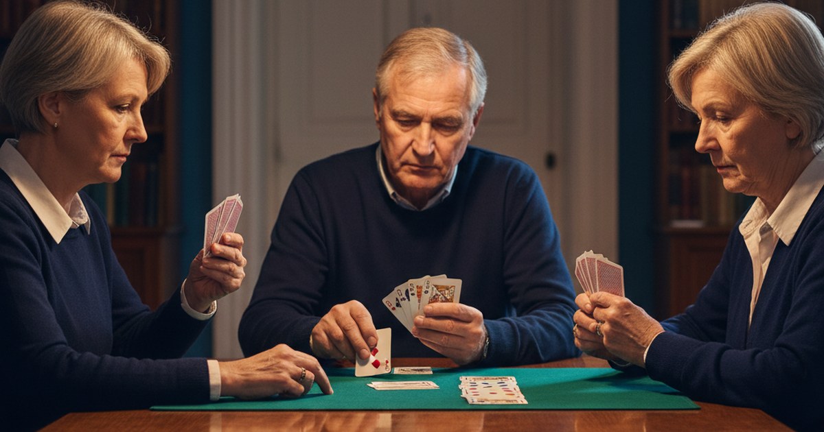 People playing contract bridge: Second Hand Play
