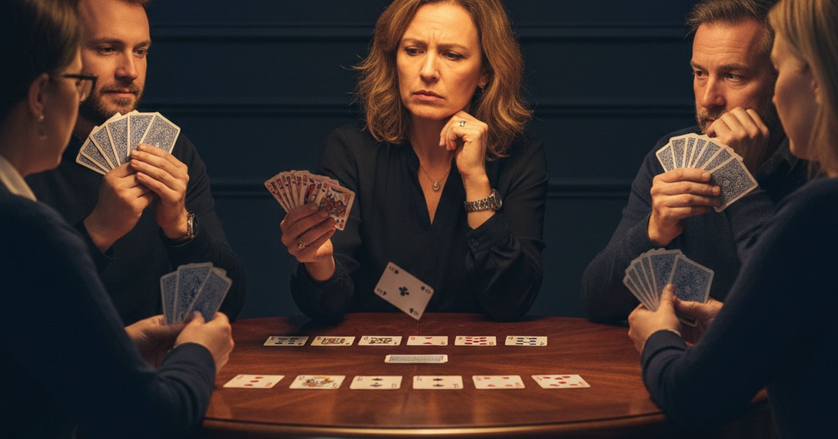 People playing contract bridge: Split Assumptions