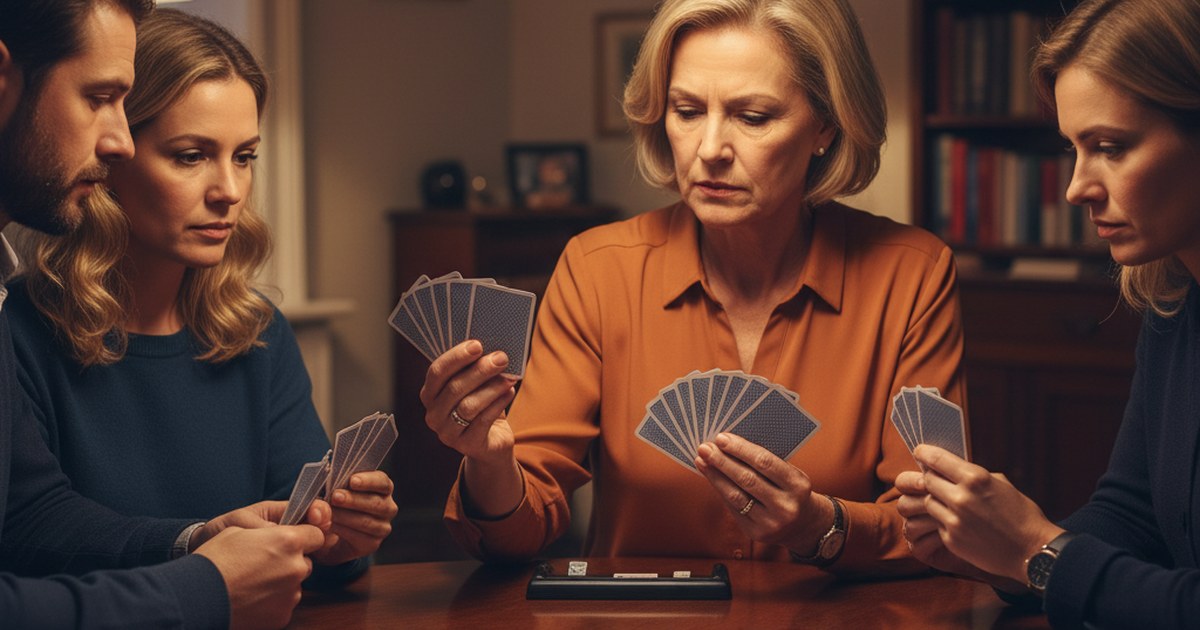 People playing contract bridge: Watch for Discards